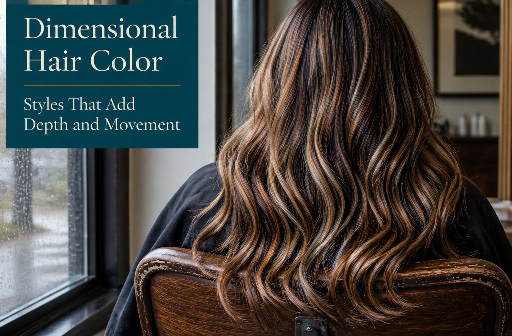 Hair strands in several shades arranged to show tonal differences